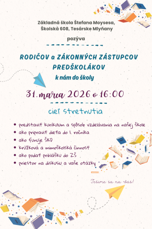 ZŠ Tesárske Mlyňany - DOD 1